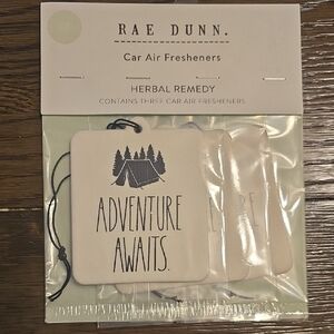 Rae Dunn Herbal Remedy Car Air Fresheners - White